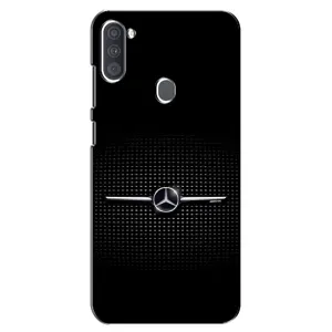 Силіконовий бампер з картинкою машини на Samsung Galaxy A11 (A115) (Mercedes)