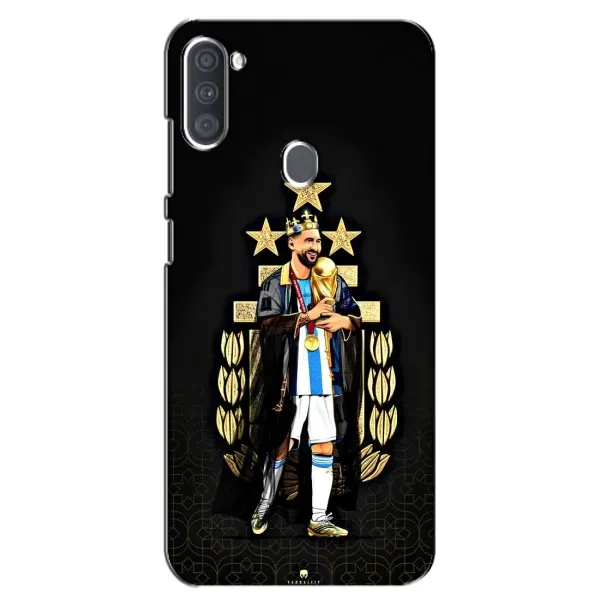 Чехол с рисунком «Месси король» для Samsung Galaxy A11 (A115) Чехол с рисунком «Месси король» для Samsung Galaxy A11 (A115)
