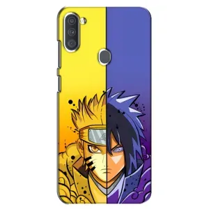 Купить Чехлы на телефон с принтом Anime для Samsung Galaxy A11 (A115) (Naruto Vs Sasuke)