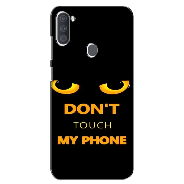Чехол с рисунком «Не трогай мой телефон» для Samsung Galaxy A11 (A115) Чехол с рисунком «Не трогай мой телефон» для Samsung Galaxy A11 (A115)