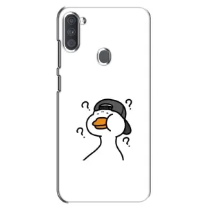 Бампер с принтом Мемы для Samsung Galaxy A11 (A115) (Непонимание)