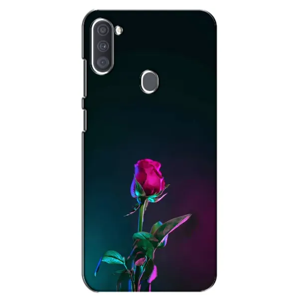 Чехол с рисунком «Ночная роза» для Samsung Galaxy A11 (A115)