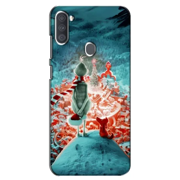Чехол с рисунком «Новогодний Гринч» для Samsung Galaxy A11 (A115) Чехол с рисунком «Новогодний Гринч» для Samsung Galaxy A11 (A115)