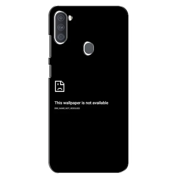 Чехол с рисунком «Ошибка» для Samsung Galaxy A11 (A115) Чехол с рисунком «Ошибка» для Samsung Galaxy A11 (A115)