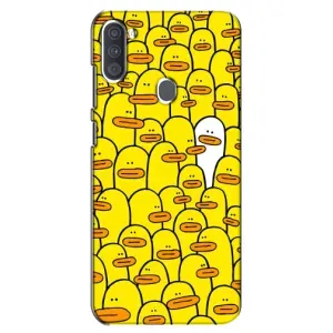 Силиконовый бампер с картинкой животных для Samsung Galaxy A11 (A115) (Особенный)