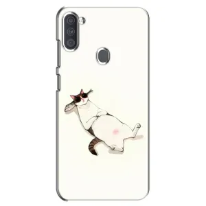 Чехол на тематику: Коты для Samsung Galaxy A11 (A115) (Отдых)