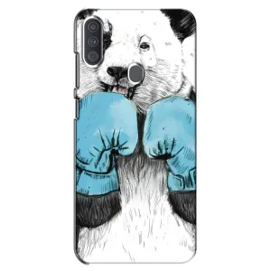 Чехлы с Пандами на Samsung Galaxy A11 (A115) (Панда боксер)