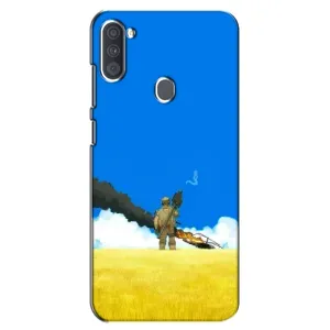 Чехлы на военную тематику для Samsung Galaxy A11 (A115) (Попадание)