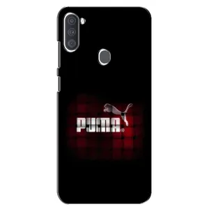 Чехол с Брендами одежды на Самсунг Галакси А11 (PUMA стиль)