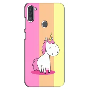Чехол Unicorn на Samsung Galaxy A11 (A115) (Радужный Единорог)