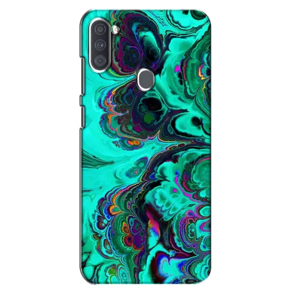 Чехол с рисунком «Салатный мрамор» для Samsung Galaxy A11 (A115) Чехол с рисунком «Салатный мрамор» для Samsung Galaxy A11 (A115)