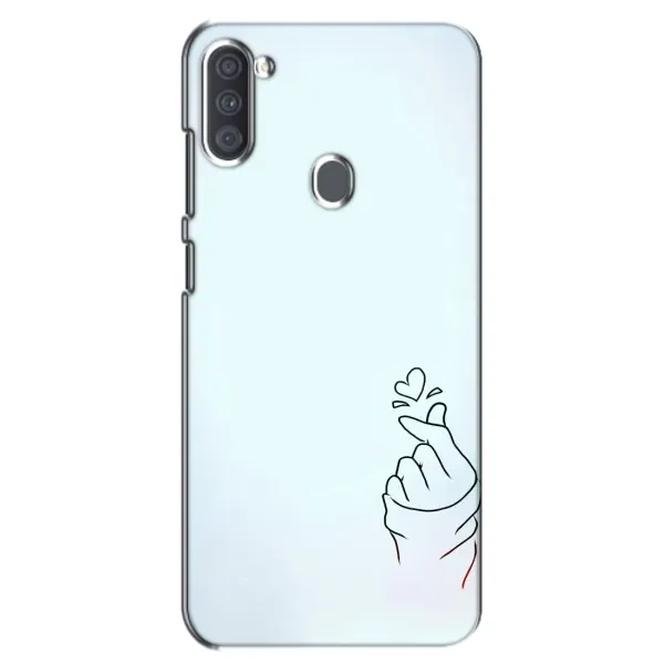 Чехол с рисунком «Сердце на голубом» для Samsung Galaxy A11 (A115) Чехол с рисунком «Сердце на голубом» для Samsung Galaxy A11 (A115)
