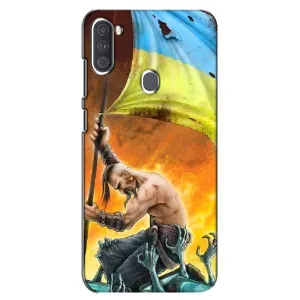Чехол с картинкой (Патриотический КОЗАК) на Samsung Galaxy A11 (A115) (Сильный Козак)