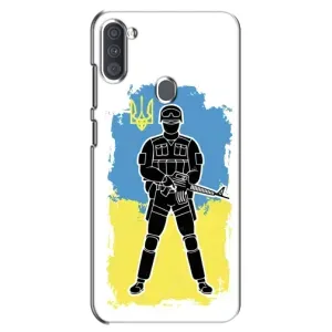 Патриотические Чехлы для Самсунг Галакси А11 (Солдат Украины)