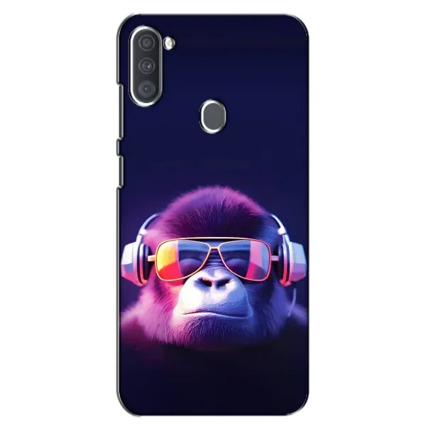 Чехол с рисунком «Стильная обезьяна» для Samsung Galaxy A11 (A115) Чехол с рисунком «Стильная обезьяна» для Samsung Galaxy A11 (A115)