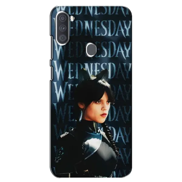 Чехол с рисунком «Уэнздей с ушками» для Samsung Galaxy A11 (A115) Чехол с рисунком «Уэнздей с ушками» для Samsung Galaxy A11 (A115)