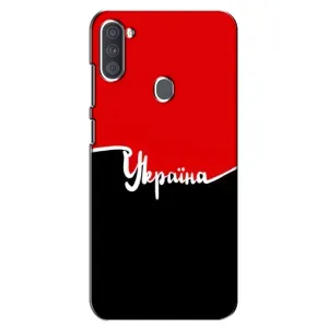 Чехлы УПА (Красно-Чёрный) на Samsung Galaxy A11 (A115) (Украина УПА)