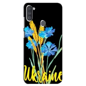 Чохол на Samsung Galaxy A11 (A115) (Український дизайн) (Україна в квітах)