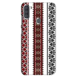 Силиконовый Чехол на Samsung Galaxy A11 (A115) с картинкой Вышиванки (Вышиваночки)