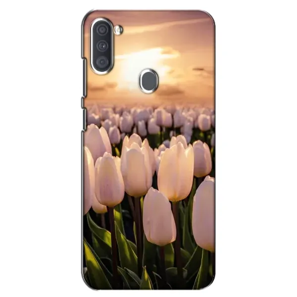 Чехол с рисунком «Закат с цветами» для Samsung Galaxy A11 (A115) Чехол с рисунком «Закат с цветами» для Samsung Galaxy A11 (A115)
