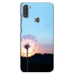 Силіконовий Чохол з кульбабками на Samsung Galaxy A11 (A115) (Захід з кульбабкою)