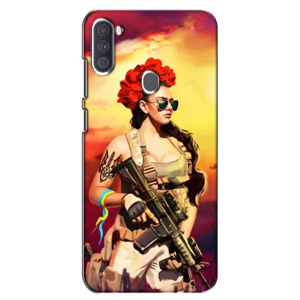Чехол с рисунком «Женщина солдат» для Samsung Galaxy A11 (A115) Чехол с рисунком «Женщина солдат» для Samsung Galaxy A11 (A115)
