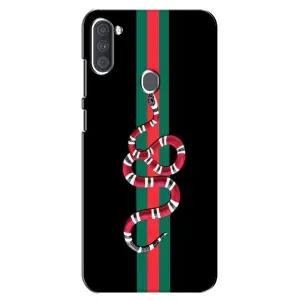 Чехлы Бренд GUCCI для Samsung Galaxy A11 (A115) (Змей Гуччи)