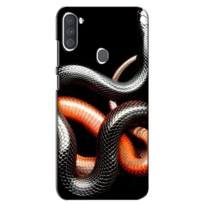 Чехлы с изображением разных животных для Samsung Galaxy A11 (A115) (Змея)