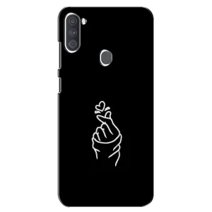 Чехлы (Знак сердечка) на Samsung Galaxy A11 (A115) (Знак Сердечка)