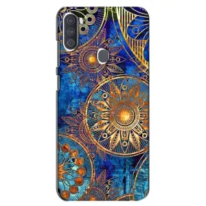 Чехлы со смыслом для Samsung Galaxy A11 (A115) (Золотые узоры)