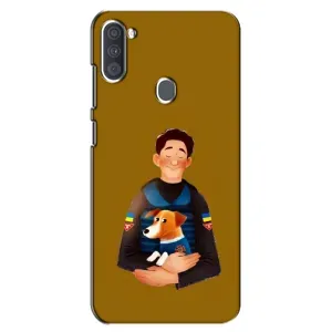 Чехол с принтом для Samsung Galaxy A11 (A115) (ЗСУ Патрон)