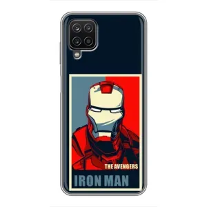 Чохол Супергерой Залізна Людина на Samsung Galaxy A12 (Art Iron man)