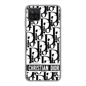 Чохол (Dior, Prada, YSL, Chanel) для Samsung Galaxy A12 (Christian Dior)