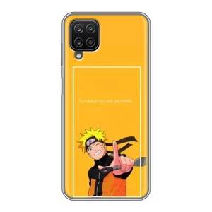 Чехлы с принтом Наруто на Samsung Galaxy A12 (Даттебаё)