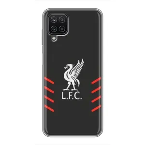 Силиконовые Чехлы принт Футбол на Samsung Galaxy A12 (Эмблема Liverpool)