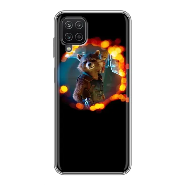 Чехол с рисунком «Енот Ракета» для Samsung Galaxy A12