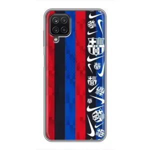 Чехол для Samsung Galaxy A12 (Барселона) (Фанат Барсы)