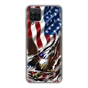 Чохол Прапор USA для Samsung Galaxy A12 (Прапор USA)