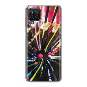 Чохли з прінтом Спортивна тематика для Samsung Galaxy A12 (Флорбол)