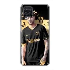 Силиконовый Чехол Samsung Galaxy A12 (Gold Neymar)