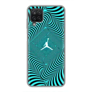Силиконовый Чехол Nike Air Jordan на Самсунг Галакси А12 (Jordan)