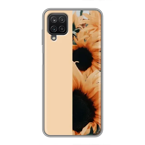 Чехол с рисунком «Красивые подсолнухи» для Samsung Galaxy A12 Чехол с рисунком «Красивые подсолнухи» для Samsung Galaxy A12
