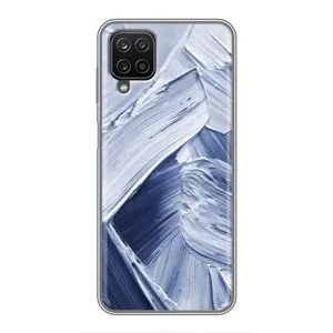 Чехлы со смыслом для Samsung Galaxy A12 (Краски мазки)