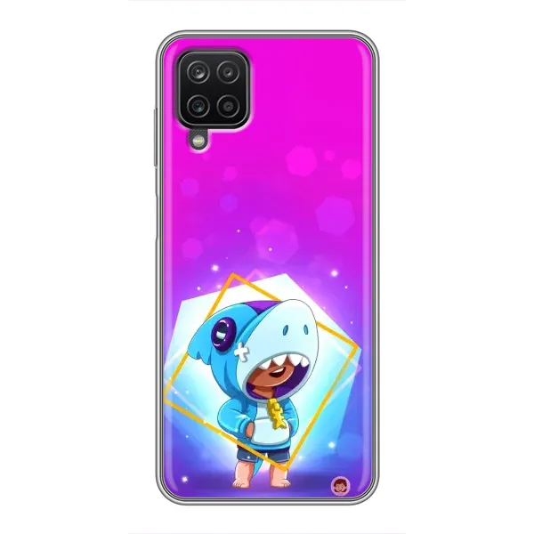 Чохол з малюнком «Леон у костюмі Акули» для Samsung Galaxy A12