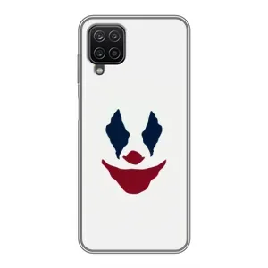Чехлы с картинкой Джокера на Samsung Galaxy A12 (Лицо Джокера)