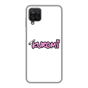 Чехол с персонажем Куроми на Samsung Galaxy A12 (Лого Куроми)