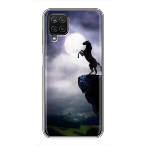 Чохли з зображенням різних тварин на Samsung Galaxy A12 (Кінь)
