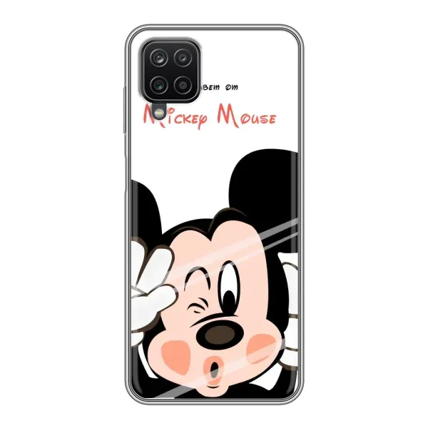 Чехол с рисунком «Mickey Mouse» для Samsung Galaxy A12 Чехол с рисунком «Mickey Mouse» для Samsung Galaxy A12