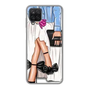 Силиконовый Чехол на Samsung Galaxy A12 с картинкой Стильных Девушек (Мода)