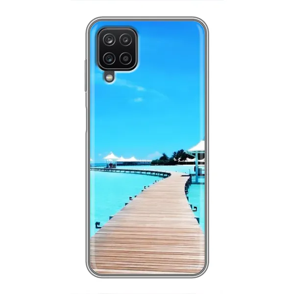 Чехол с рисунком «Набережная» для Samsung Galaxy A12 Чехол с рисунком «Набережная» для Samsung Galaxy A12